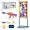2-in-1 Shooting Game Toy for Kids - Includes Foam Ball Popper, Shooting Target, 12 Foam Balls, 20 Foam Darts - Perfect Indoor and Outdoor Activity for Boys and Girls Ages 4-10+