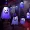 1pc Battery-Powered LED Starry Ghost String Lights for Halloween, Indoor/Outdoor Decorations