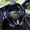1pc Blue Butterfly Print Steering Wheel Cover