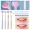 1pc Three Sided Childs Toothbrush Soft Bristle Brush Deep Oral Cleaning Teeth Brush With Tongue Scraper Teeth Cleaner Kid Oral Care