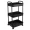 1pc 3-Layer Clearance Cart Organizer - Portable Bookshelf for Office and School Supplies