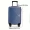 20 Inch Business Trolley Case, Blue Striped Travel Case, Durable Luggage Suitcase With Combination Lock :