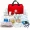 Portable First Aid Kit For Outdoor Adventures - Multi-Purpose Emergency Supplies Bag (With Essential Medical Equipment)