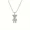 1pc Titanium Steel Movable Bear Necklace Accessories For Men Women