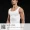 Mens Casual Ribbed Tank Top, Crew Neck Solid Color Vest, Loungewear Pajama Tight Shirts