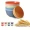 6pc Set 3.5 Inch Mini Appetizer Plate Meal Prep Bowls - Plastic Ramekins Bowls | Stackable Clear Serving Bowls | Bowl For Salad, Dessert, Dips, Nut | Candy Dishes, Stackable And Dishwasher Safe | Kitchenware
