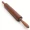 Upgrade Your Baking Game with this Classic Stainless Steel Rolling Pin with Wooden Handle!