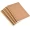 G087 50sheets/pc A5 Kraft Paper Cover Notebook Cross-Line Style