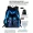 1pc 3D Wolf Backpack, Casual 43.18cm School Bag For Boys