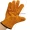 1pair Cowhide Gloves, Work Protective Gloves, Suitable For Moving, Electric Welding, Cutting, Construction, Garden, Non-slip, Fireproof And Cutting-resistant