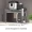 1pc Large Capacity Air Fryer, Home Smart Touch Air Fryer Electric Oven All-in-One Multifunctional Fully Automatic Smart Oil-free Baking Oven Visual Window Air Fryer Internal Stainless Steel