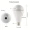 V380 1080P Smart Camera Bulb Light Wifi Camera Wireless Home Security Surveillance Panoramic Camera