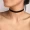 3pcs/Set Black Velvet Gothic Short Choker Collar For Women Girls Black Lace Choker Set