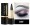 Waterproof Smooth Eyeliner Cream With Eyeliner Tape Brush , Black Rich Color Rendering Eye Makeup Set