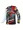 Mens Creative Graffiti Pattern Cycling Jersey, Active Slightly Stretch Breathable Moisture Wicking Loose Long Sleeve MTB Shirt For Biking Riding Sports