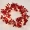 1pc, 6FT Lighted Burgundy Christmas Berry Garland - Artificial Christmas Winter Holiday Decoration For Fireplace, Mantel, Christmas Tree, Table, And More, Scene Decor, Festivals Decor, Room Decor, Home Decor, Offices Decor, Christmas Decor