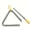 Orff Instrument Triangle Iron Instrument, 4 Inch Children Percussion Instrument Hand Triangle Bell Percussion Triangles With Striker For Early Education Kids Teaching Toy Gifts