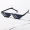 Thug Life Trend Sunglasses Mosaic Black Cat Eyeglasses Y2K Hip Hop Sunshade Eyewear