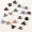 18pcs Simple Style Hair Claw Mini Claw Clips Solid Color Matte Hair Claw Ponytail Holder Hair Accessories For Girls Women