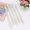 3pcs Plastic Eight Hole White Flute Science And Education Toys, Musical Instrument Playing Recorder With Cleaning Stick Set, Music Whistle Creative Toys