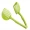 1pc Tomato Slicer Holder, Lemon Cutter, Round Fruits Vegetable Cutting Tools Handheld Multi Purpose Tongs, Kitchen Gadget (Green)