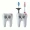 1pc-toothbrush-holder-for-kids-toothbrush-holder-with-4-holes-cartoon-design-tooth-shape-razor-holder-freestanding-countertop-bathroom-organizer-multifunctional-toothbrush-storage-rack-bathroom-access