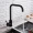 1pc Black Painting Serving Basin, Kitchen Hot And Cold Faucet, Sink Serving Basin Dishwashing Pool Household Faucet