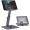 Aluminum Tablet Stand Desk Riser 360° Rotation Multi-Angle Height Adjustable Foldable Holder Dock For Tablet Laptop