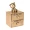 1pc Mini Metal Tooth Box, Creative Doll Tooth Birth Hair Souvenir Box, Cute Storage Box, Metal Keepsake Box