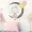 1 Set Art Wall Sticker, Cartoon Moon Rabbit Balloon Little Girl Self-Adhesive Wall Stickers, Window Bathroom Living Room Porch Home Decorative Wall Stickers, Removable Stickers, Wall Decor Stickers