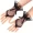 Short Lace Gloves Bridal Gloves Wedding Gloves Halloween Yarn Silky Ribbon Bow Gloves For Women