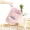 1pc Pink Round Laundry Basket, Nursery Fabric Storage Bin, Storage Laundry Hamper, (Pink Rainbow Printing) Home Organization And Storage Supplies For Bathroom Bedroom Living Room Dorm, Home Decor