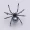 1pc Cute Spider Pearl Large Brooch, Buckle Anti-walking Light Cartoon Corsage Vintage Pin