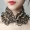 Colorful Mesh Fake Collar Scarf Imitation Pearl Pendant Thin Breathable Neck Gaiter Personality Ruffle Edge Neck Protection Neck Cover
