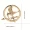 Elegant Mockingbird Logo Brooch - Versatile Alloy Pin for Film and TV Fans
