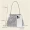 Glitter All Over Rhinestone Decor Satchel Bag, Drawstring Design Shiny Evening Handbag For Women, Trendy Dinner Wallet For Carnaval