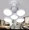 1pc Garage Light 40W LED Garage Light Football Shaped Garage Bulb 4+1 Panels Garage Lighting 6500K Deformable Garage Light Ceiling LED Shop Light For Workshop, Room, Attic Basement