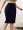 plus Size Solid Slim Skirt, Casual High Waist Slit Skirt, Womens Plus Size Clothing