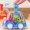 Children Cartoon Transparent Gear Toy Car, Educational Pull Back Car Model, Boy And Girl Christmas Halloween Thanksgiving Birthday Gift ( Gear Color Is Random)