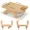 Multifunctional Wooden Sofa Tray: Non-Slip, Rotating Phone Holder, Foldable Armrest, Drink Shelf - Ideal for Wide Sofas