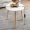 Minimalist Round Coffee Table with 3-Stable Leg Design, Space-Saving & Multi-Purpose Side End Table for Living Room, Bedroom & Office