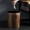 1pc Retro Plastic Trash Can, Imitation Wood Pattern Trash Can, Household Round Creative Living Room Kitchen Toilet Paper Basket, Plastic Pressure Ring Trash Can, Kitchen Bathroom Bedroom Office Accessories, Home Decor