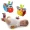 4pcs Baby Rattle Toys, Rattle Set, Baby Sensory Toys, Foot-finder Socks Wrist Rattle Bracelet