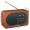 Retro Radio Wireless Speaker - Vintage Wireless Speaker With FM Radio For Bedroom Wireless 5.0, Support USB/TF Card/AUX/Mic, Ideal Gift For Adults