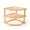 1pc Bamboo Kitchen Corner Shelf, Breathable And Moisture-proof Three-layer Desktop Shelf, Desktop Bamboo Shelf, Room Decor