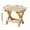 1pc Folding Stool Household Solid Wood Outdoor Portable Simple Chair Simple Small Bench Mazar Shoe Changing Stool