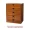 1pc Five Drawers Wooden Five Layer Drawer Storage Cabinet Dormitory Office Desktop Retro Storage Box Small Countertop Storage And Organizing Cabinet Bedroom Desk Decor