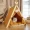 Spoil Your Furry Friend - Solid Wood Cat Teepee Tent With Thick Mat & Portable Dog House!