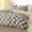 3pcs Checkered Duvet Cover Set, Bedding Set For Bedroom, Guest Room (1*Duvet Cover + 2*Pillowcases, Without Core)