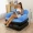 5-in-1 Blue Inflatable Sofa Bed: Foldable, Comfy & Versatile for Home, Office or Outdoor Relaxation - Seat, Sleep & Lounge